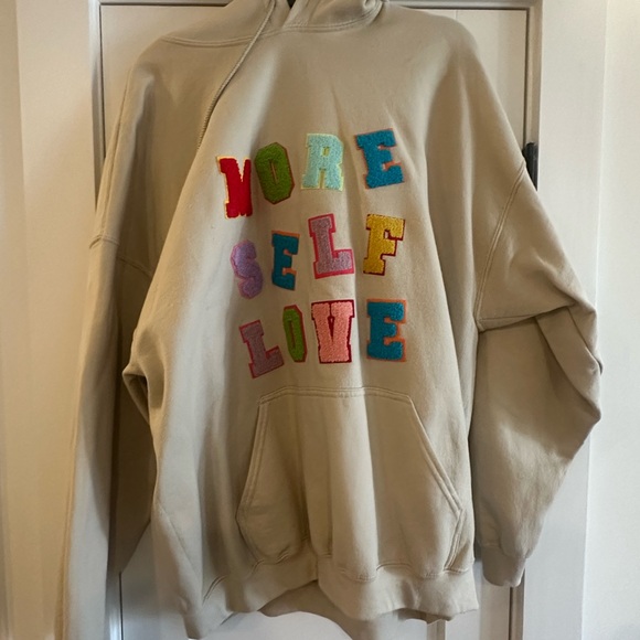 Colorful Lettered Women's Sweater - Picture 2 of 4